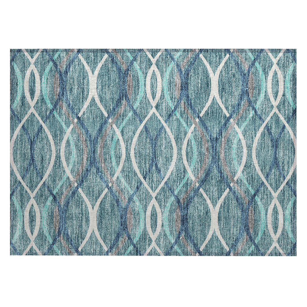 addison chantille acn757 teal rug