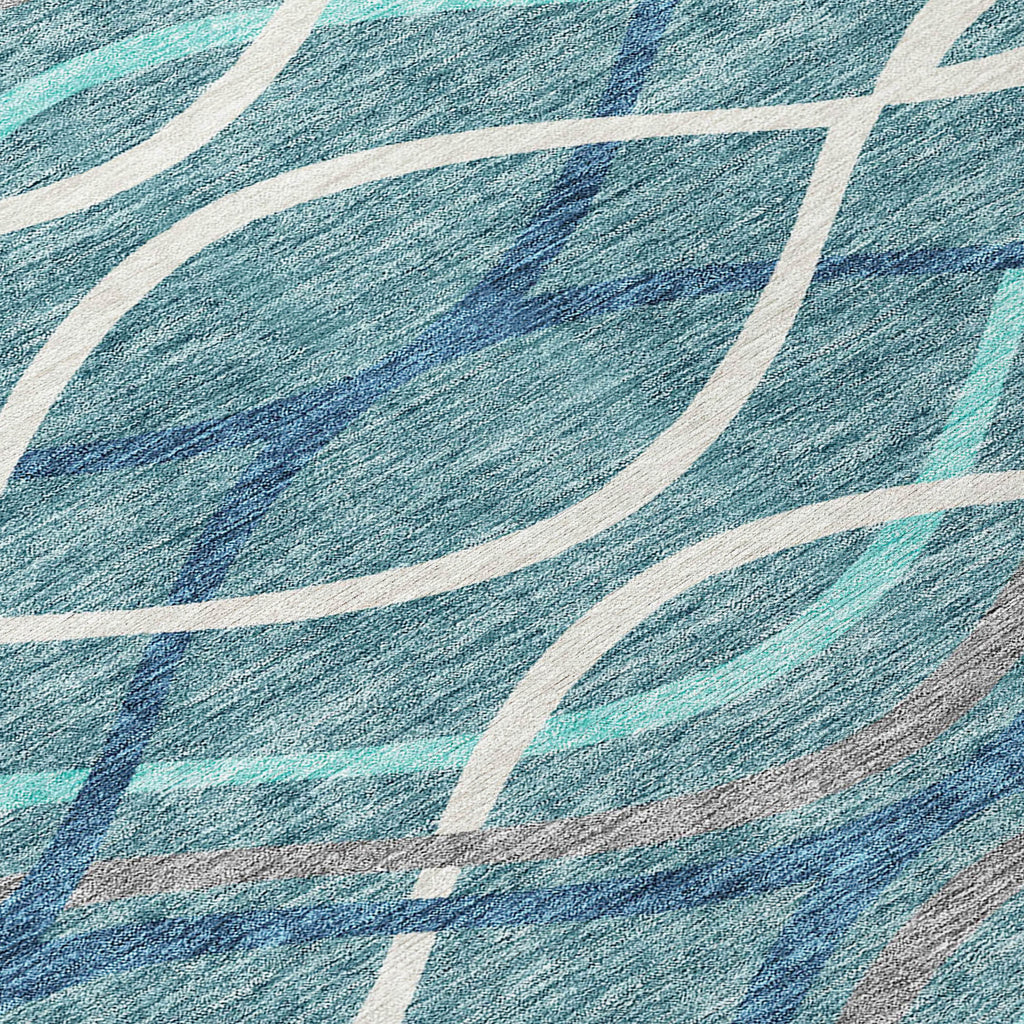 addison chantille acn757 teal rug