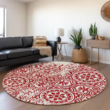 addison chantille acn758 red rug