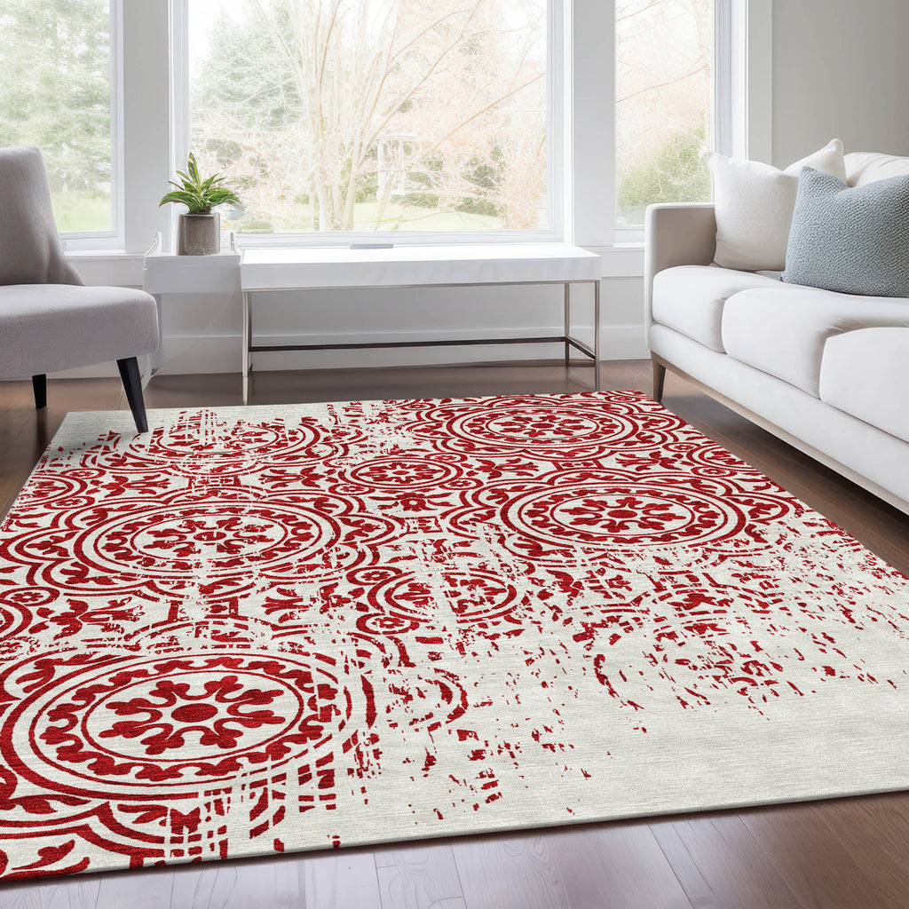 addison chantille acn758 red rug
