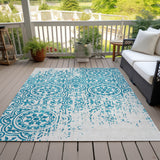 addison chantille acn758 teal rug