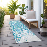 addison chantille acn758 teal rug