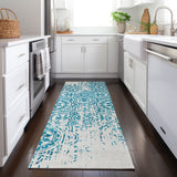 addison chantille acn758 teal rug