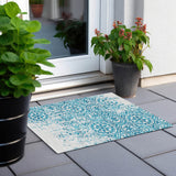 addison chantille acn758 teal rug