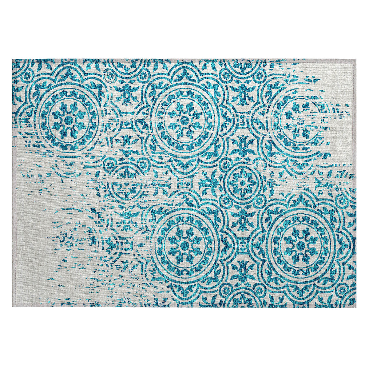 addison chantille acn758 teal rug