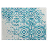 addison chantille acn758 teal rug