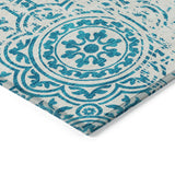 addison chantille acn758 teal rug