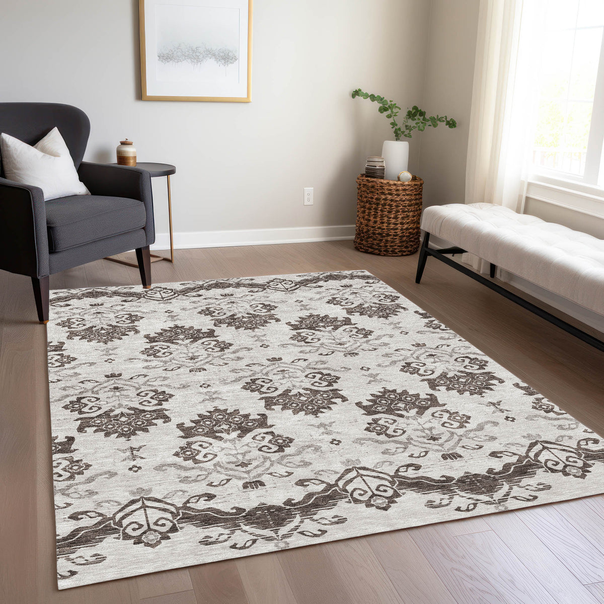 addison chantille acn759 chocolate rug