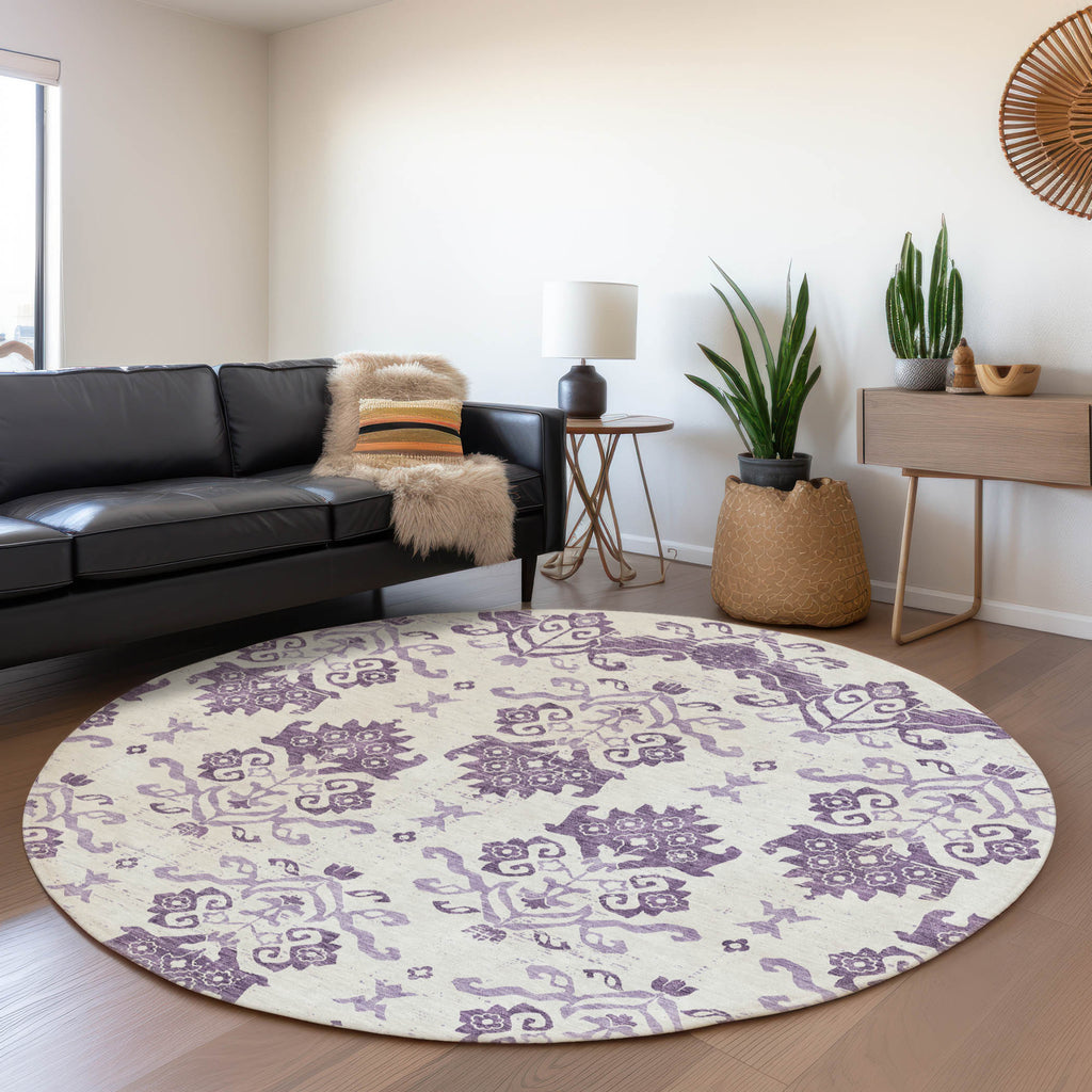 addison chantille acn759 purple rug