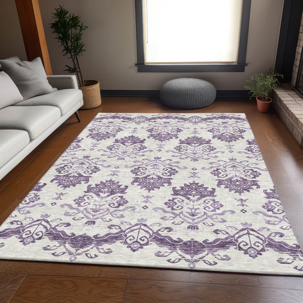 addison chantille acn759 purple rug