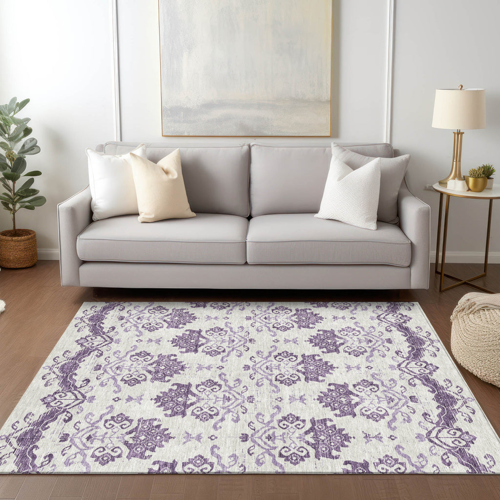 addison chantille acn759 purple rug