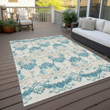 addison chantille acn759 teal rug