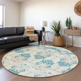 addison chantille acn759 teal rug