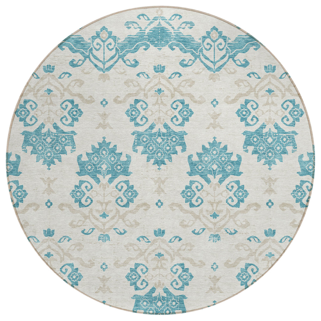 addison chantille acn759 teal rug