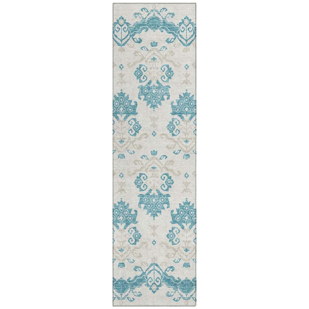 addison chantille acn759 teal rug