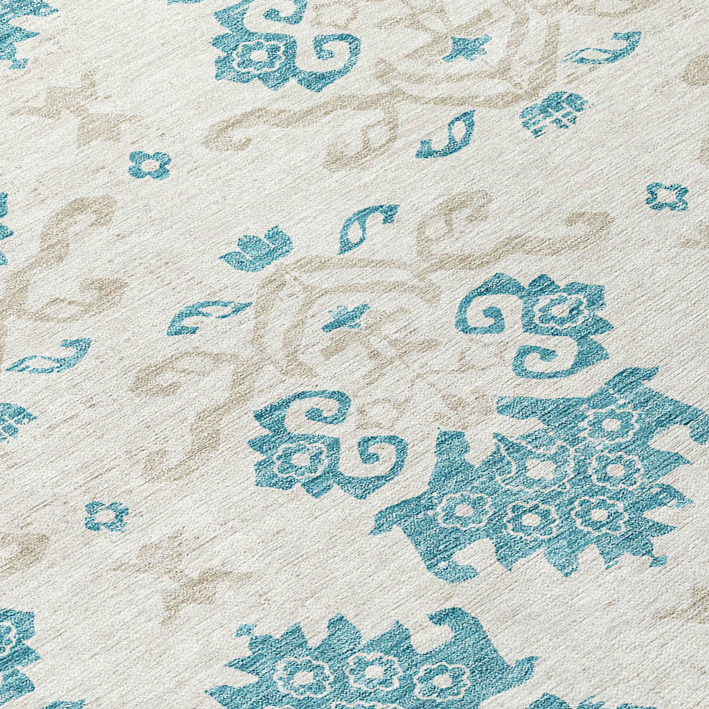 addison chantille acn759 teal rug