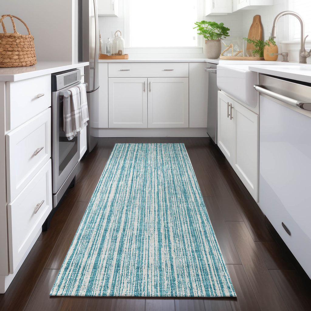addison chantille acn760 teal rug