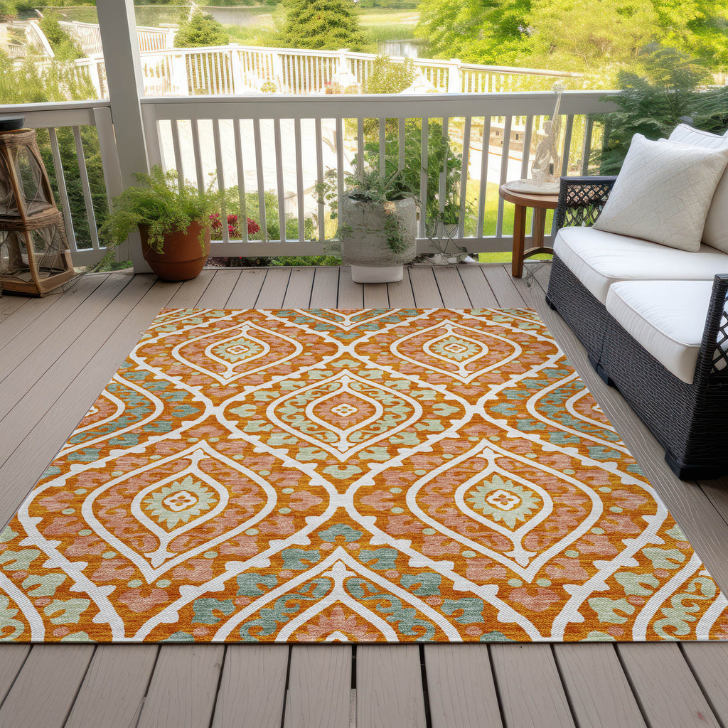 addison chantille acn761 orange rug