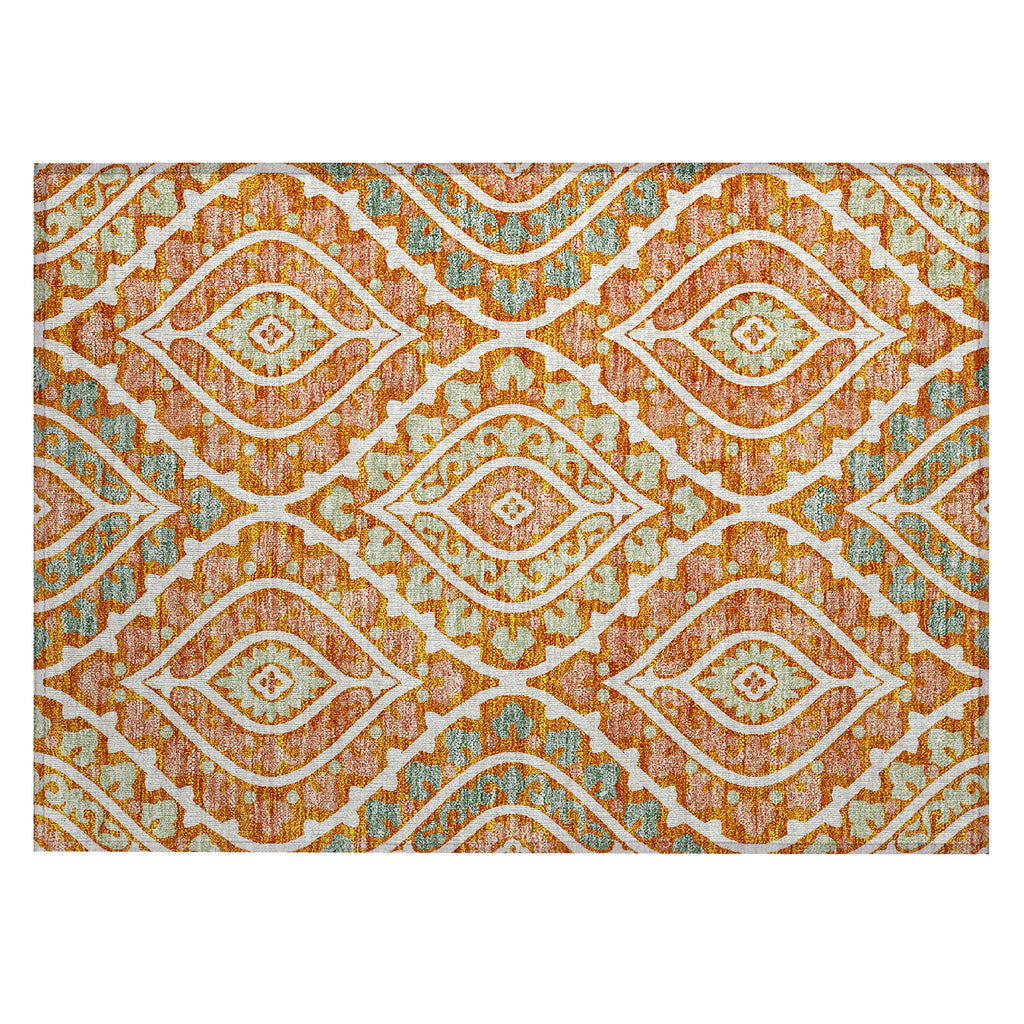 addison chantille acn761 orange rug