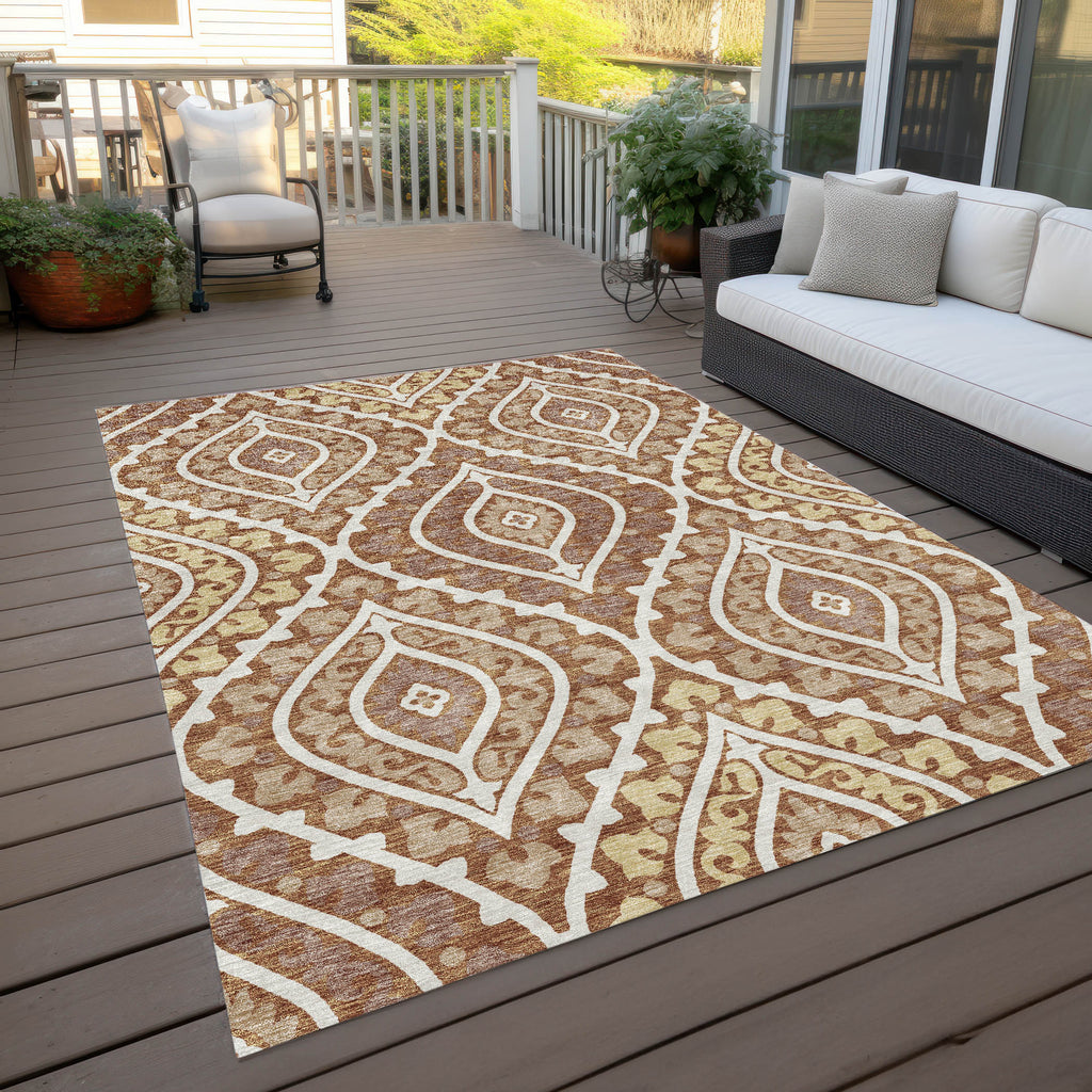 addison chantille acn761 paprika rug