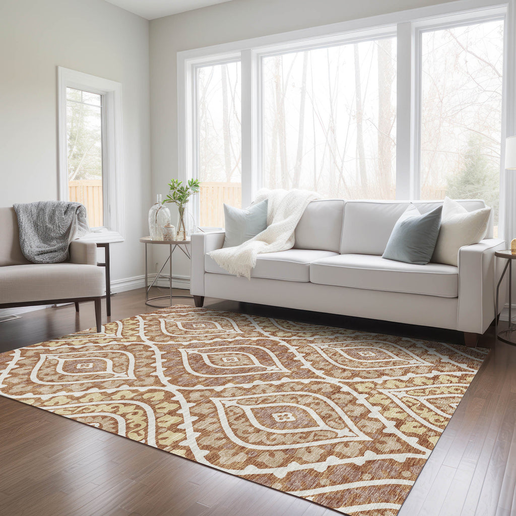 addison chantille acn761 paprika rug