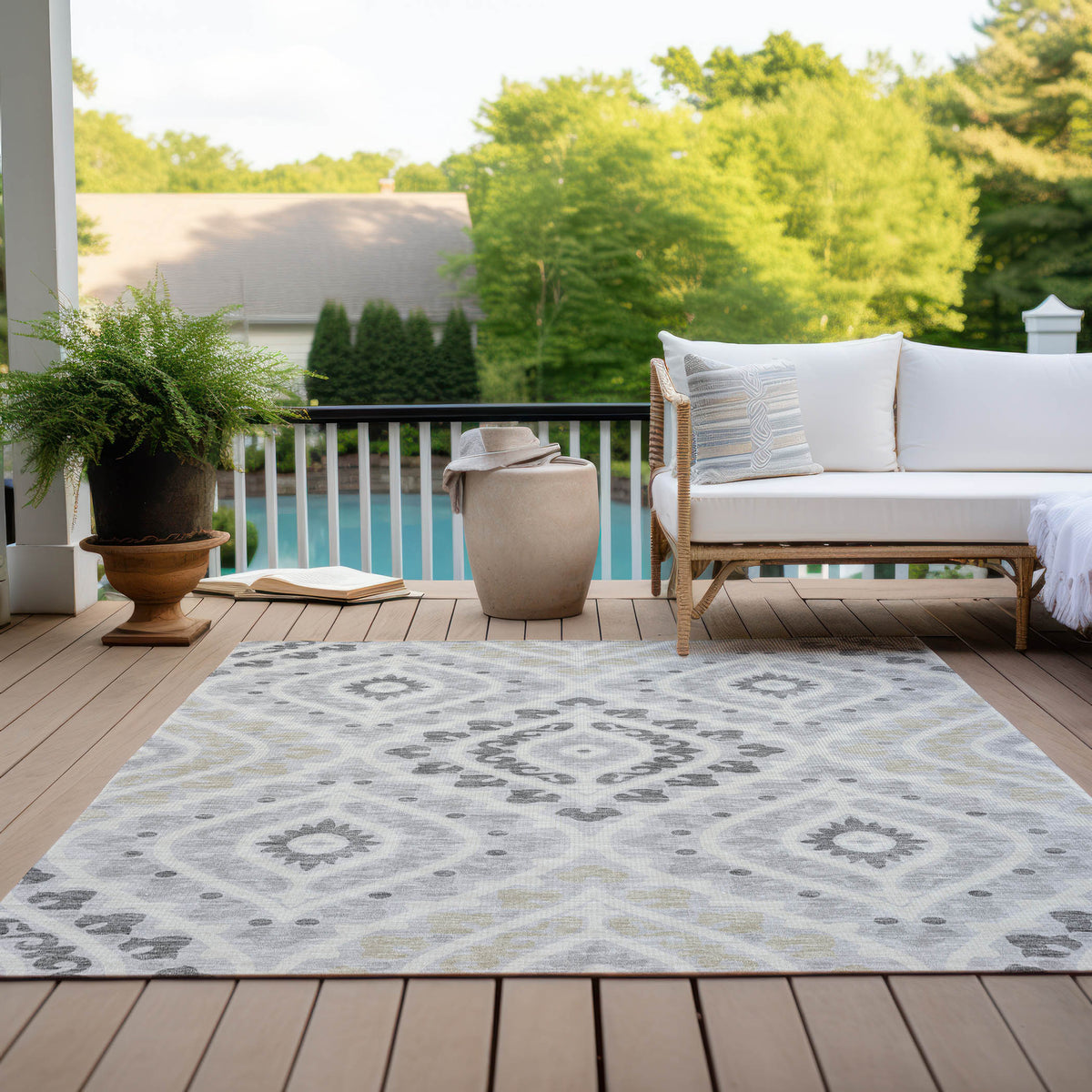 addison chantille acn761 silver rug