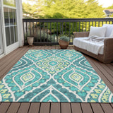 addison chantille acn761 teal rug