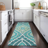 addison chantille acn761 teal rug