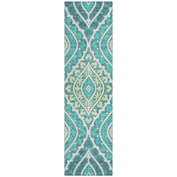 addison chantille acn761 teal rug