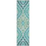 addison chantille acn761 teal rug