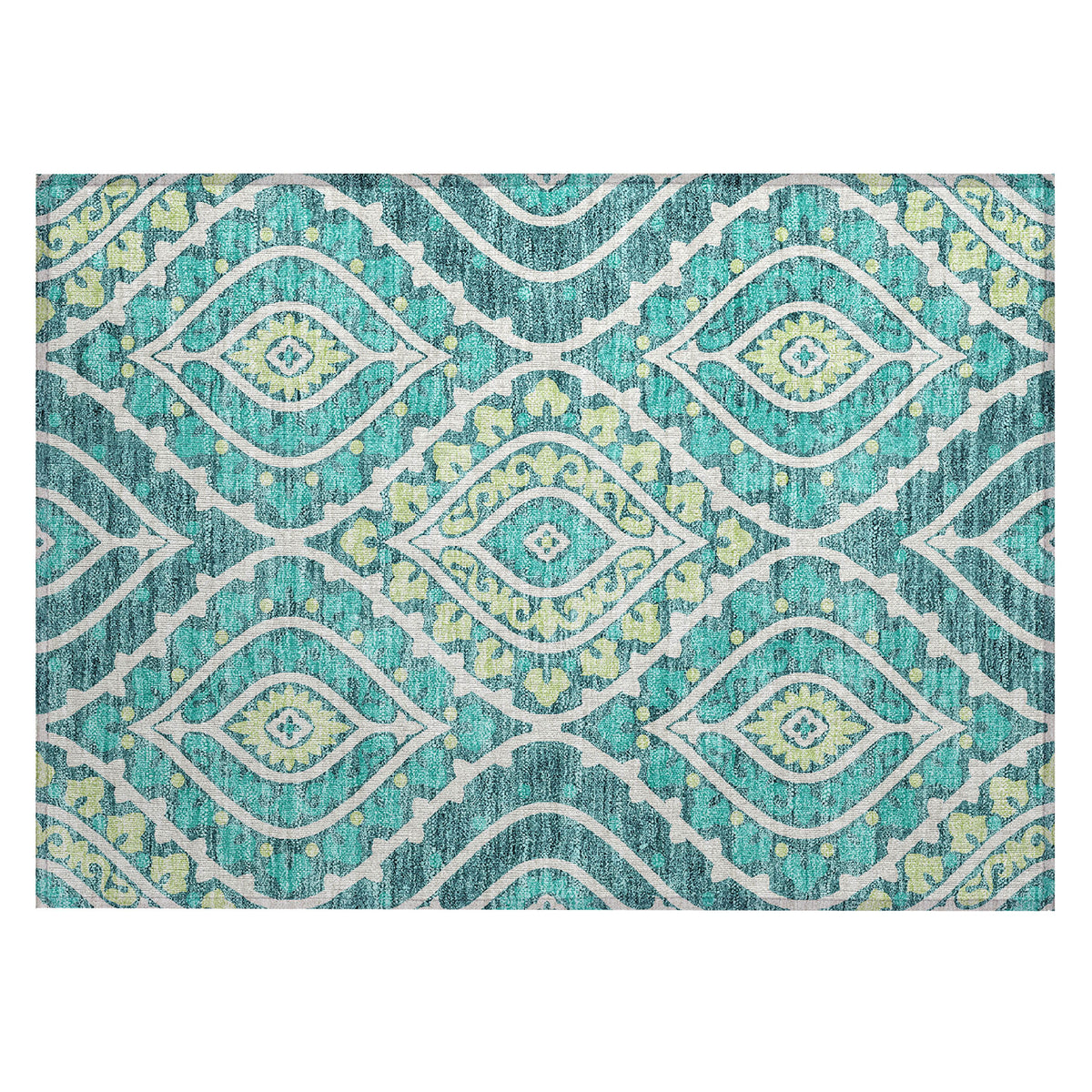 addison chantille acn761 teal rug