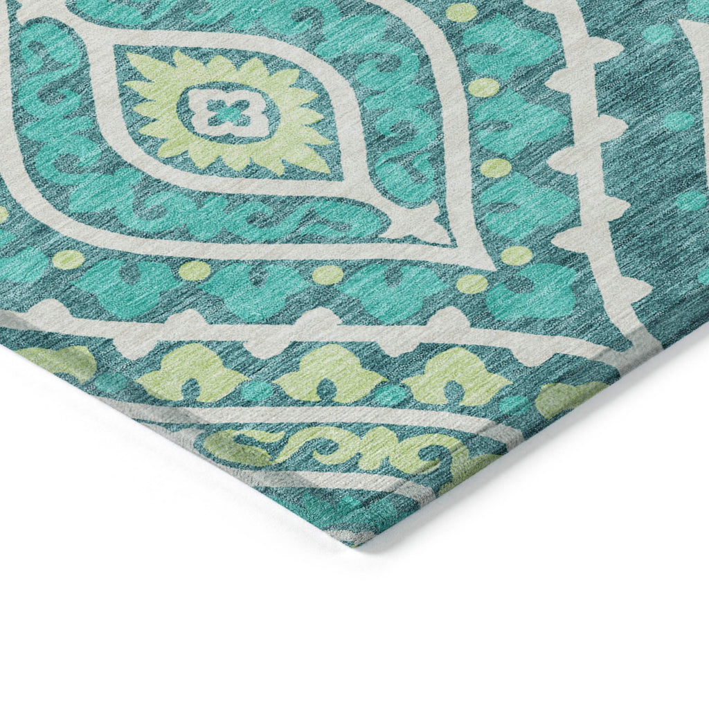addison chantille acn761 teal rug