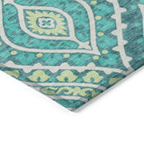 addison chantille acn761 teal rug