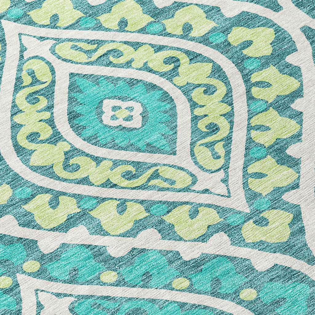 addison chantille acn761 teal rug
