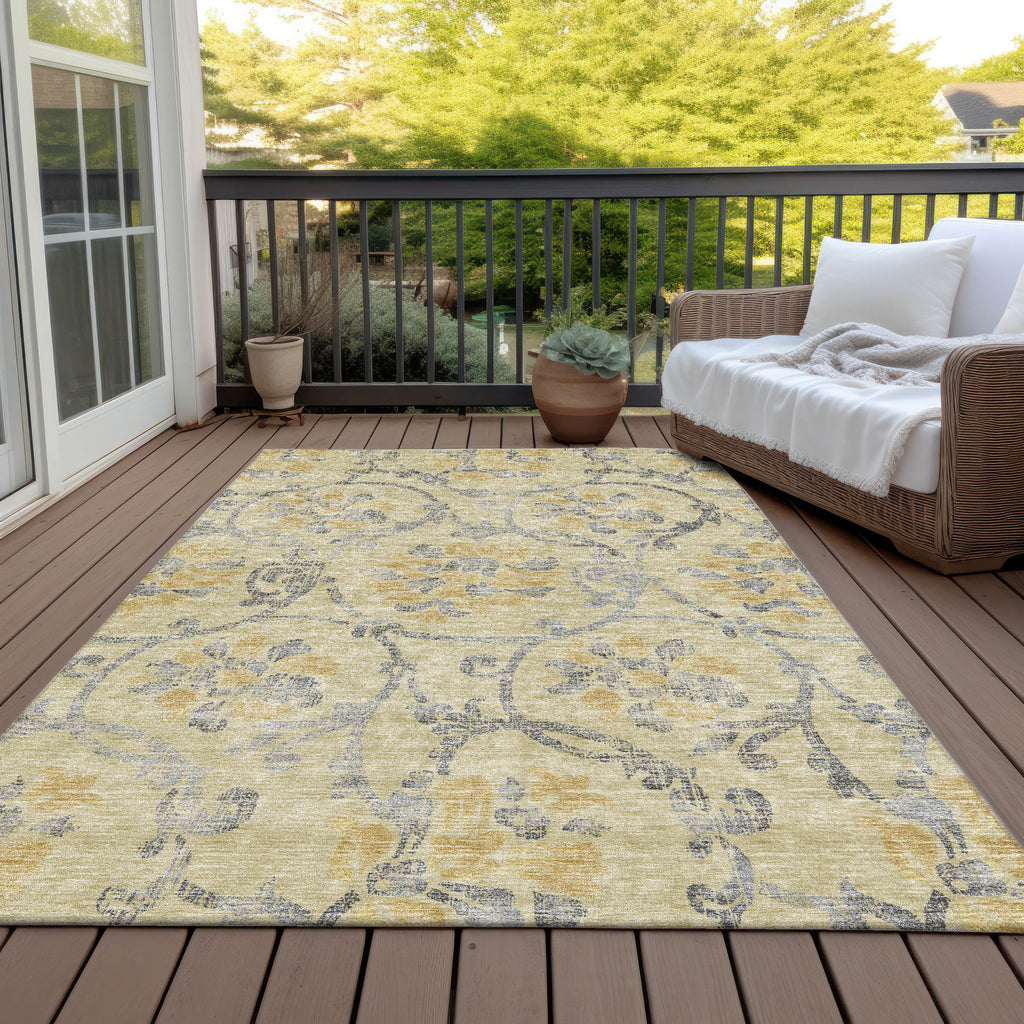addison chantille acn762 gold rug