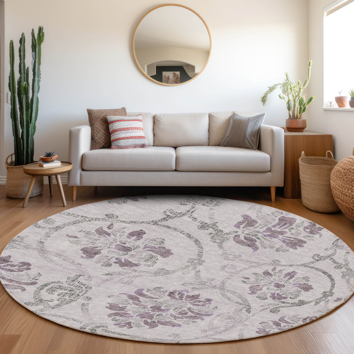 addison chantille acn762 lavender rug