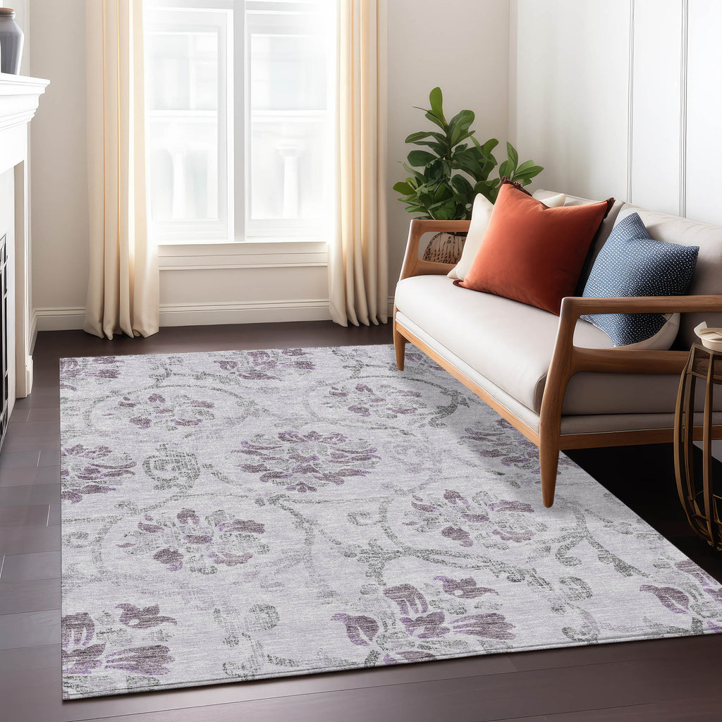 addison chantille acn762 lavender rug