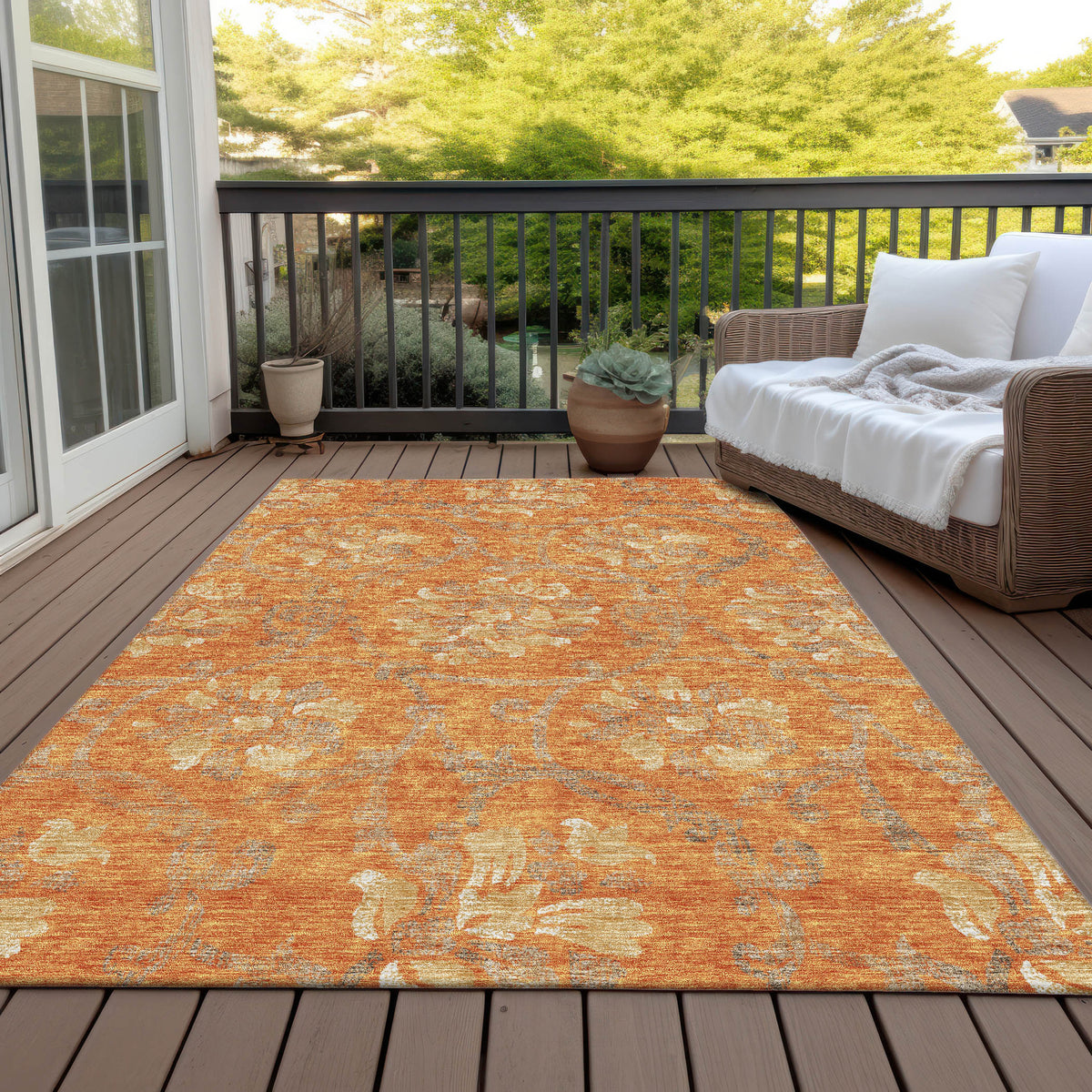 addison chantille acn762 orange rug