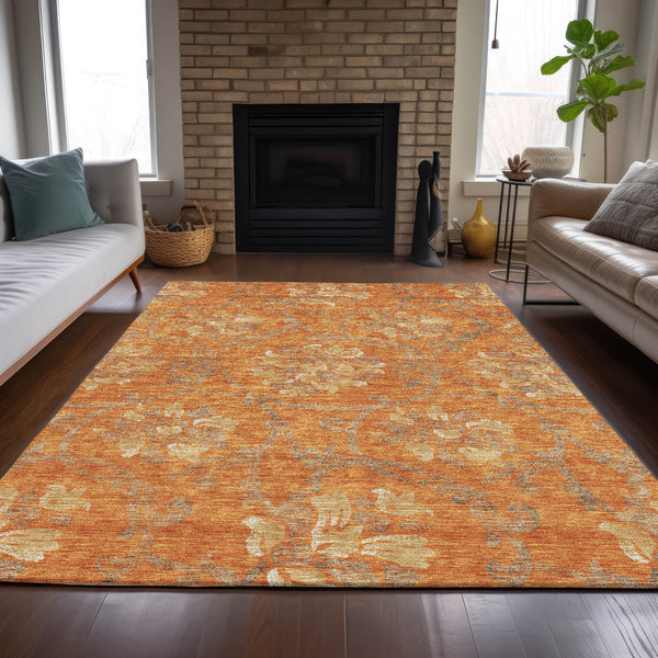 addison chantille acn762 orange rug
