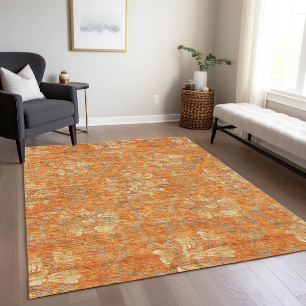 addison chantille acn762 orange rug