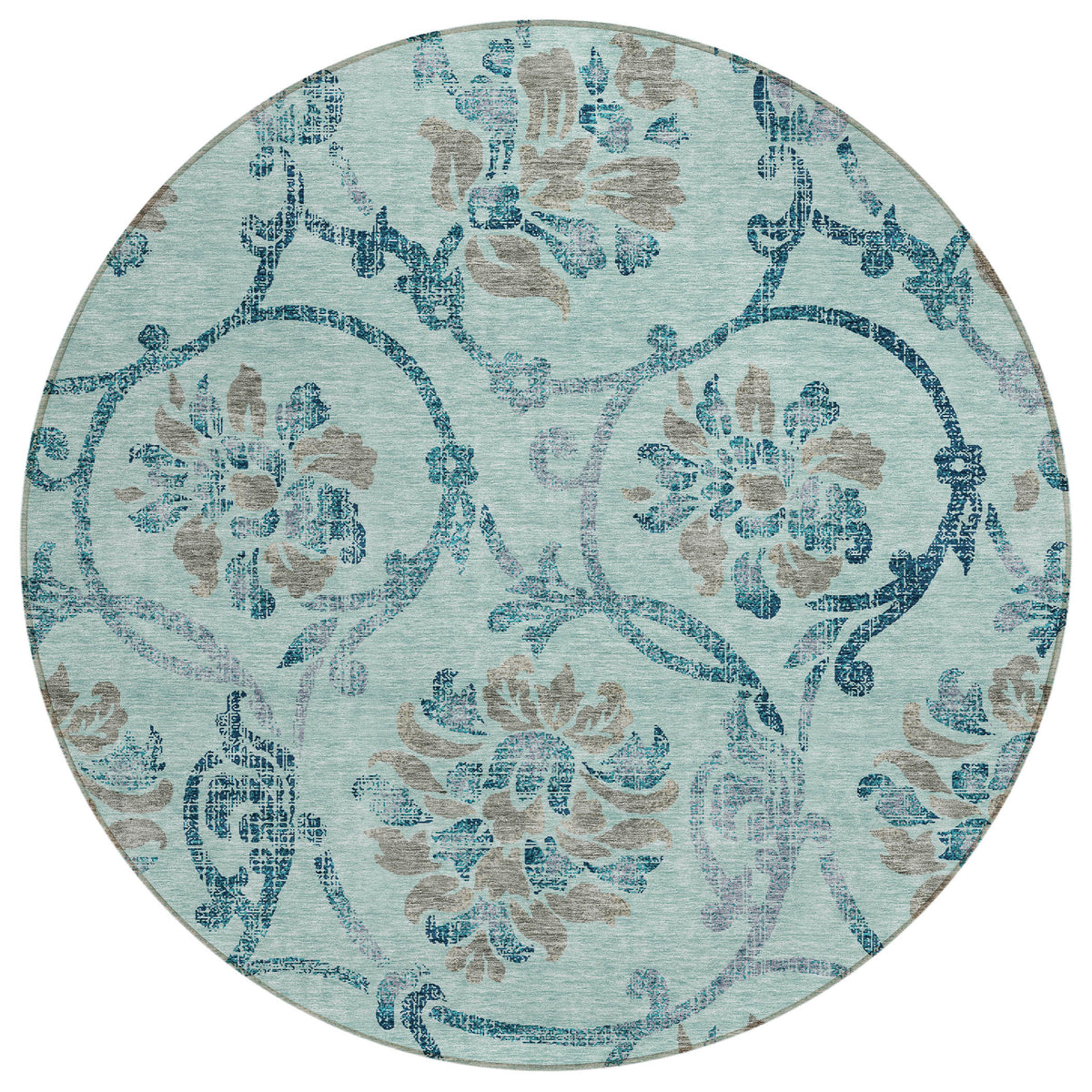 addison chantille acn762 teal rug