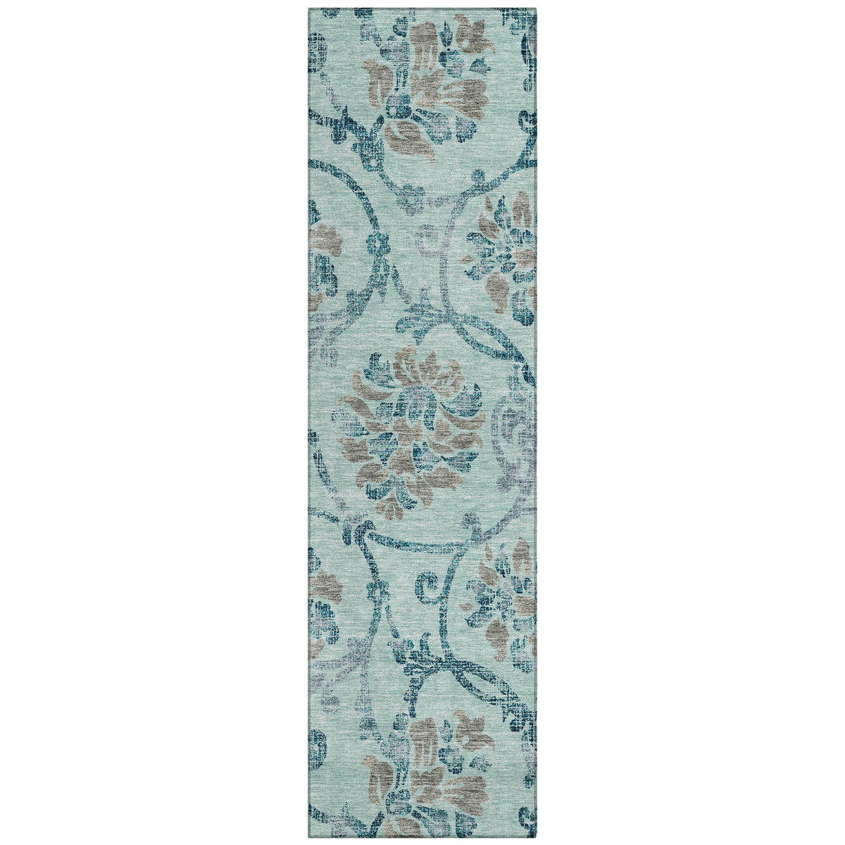 addison chantille acn762 teal rug