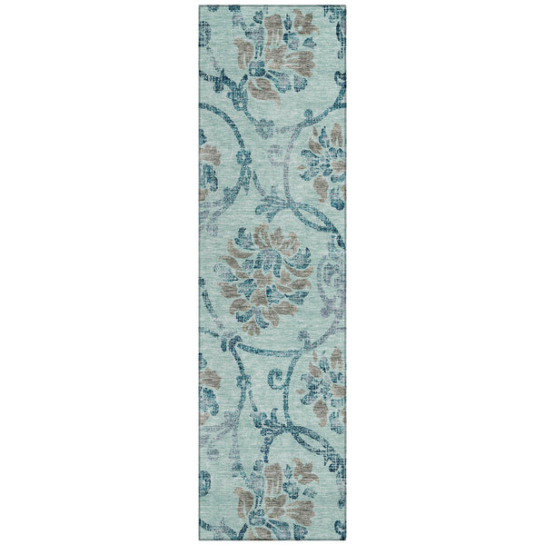 addison chantille acn762 teal rug