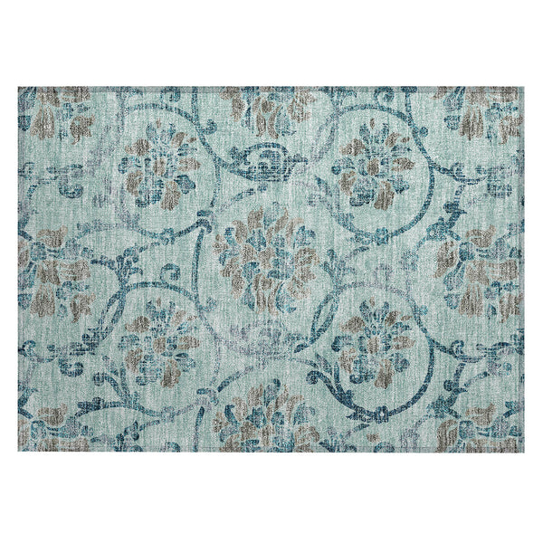 addison chantille acn762 teal rug