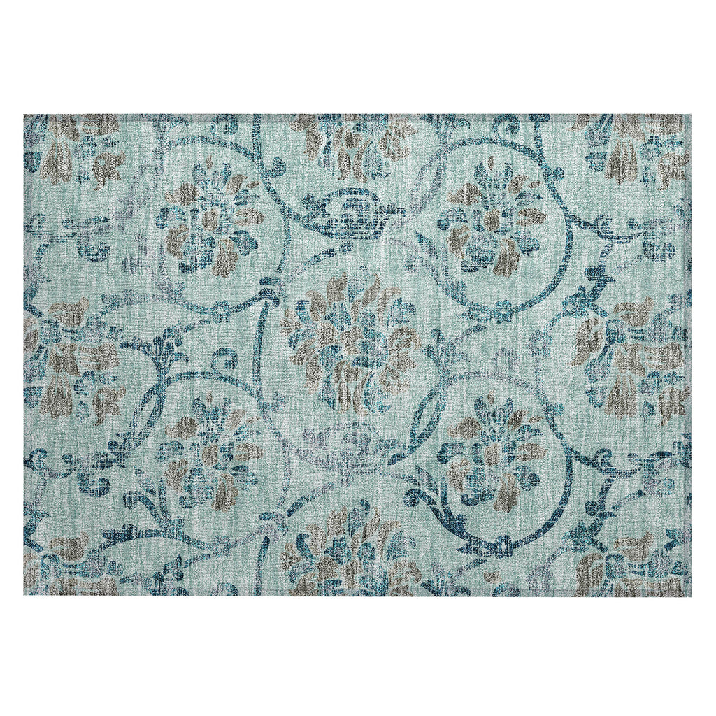 addison chantille acn762 teal rug