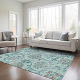 addison chantille acn762 teal rug