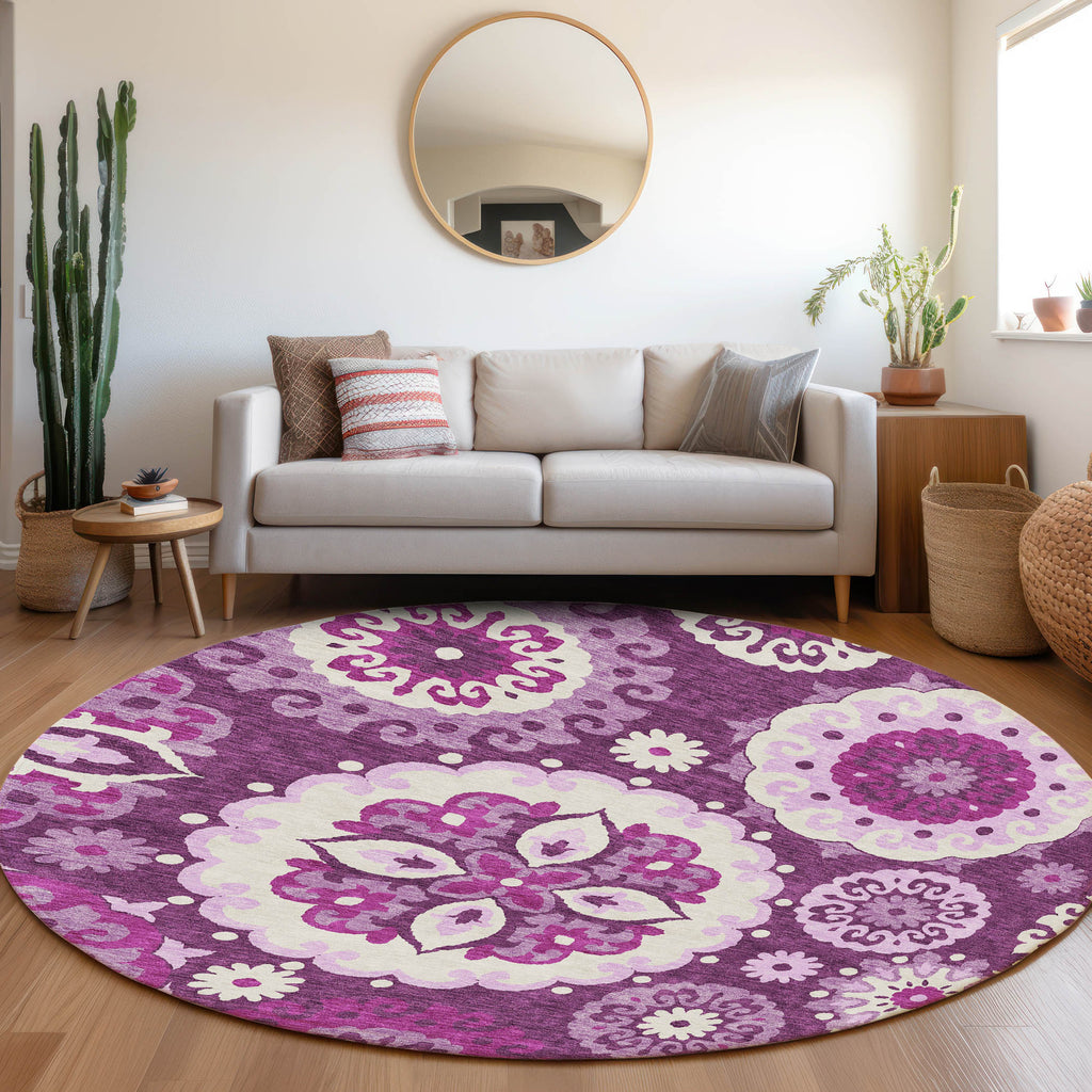 addison chantille acn763 eggplant rug