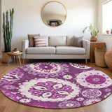 addison chantille acn763 eggplant rug