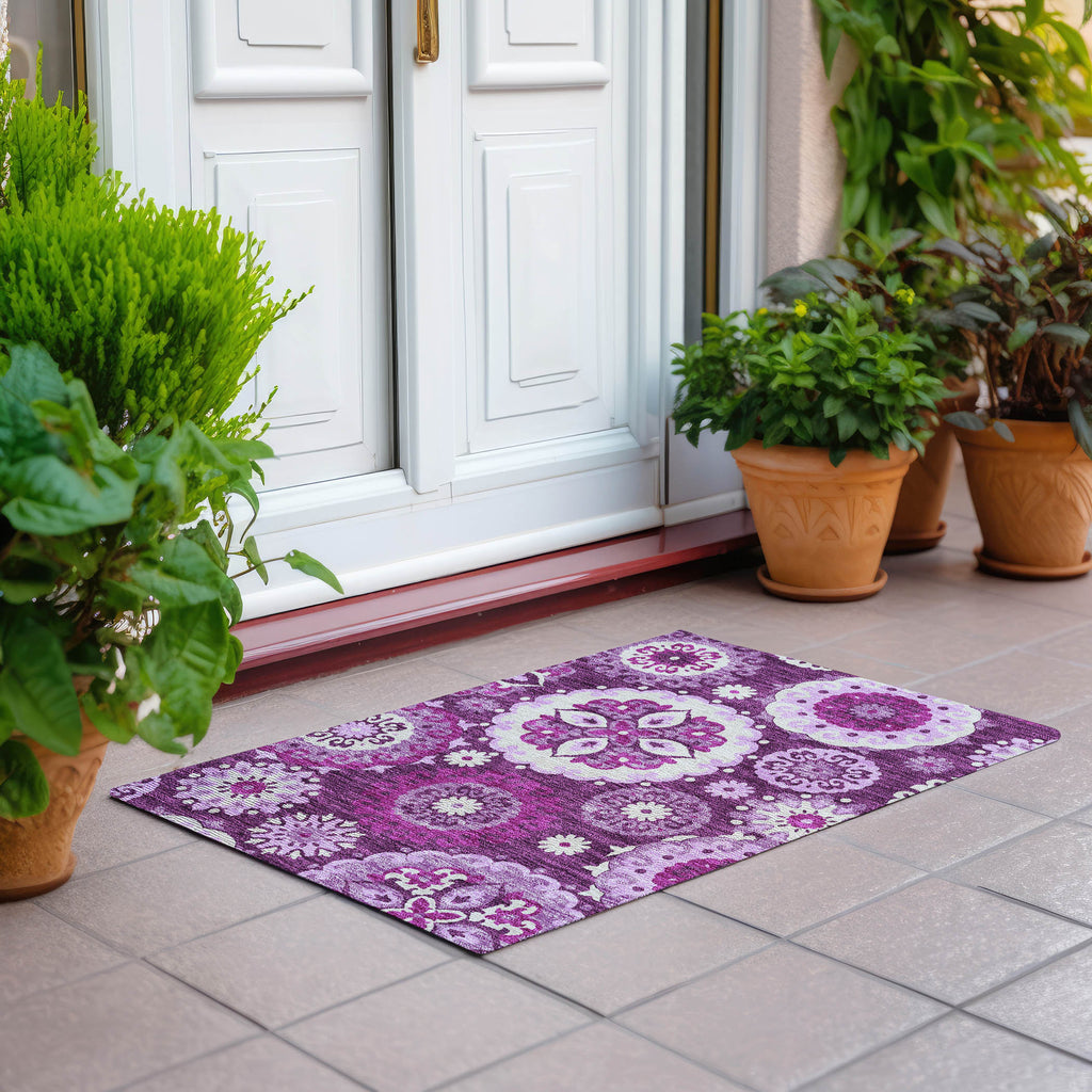 addison chantille acn763 eggplant rug