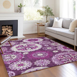 addison chantille acn763 eggplant rug